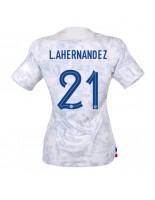 Francie Lucas Hernandez #21 Venkovní Dres pro Dámské MS 2022 Krátký Rukáv